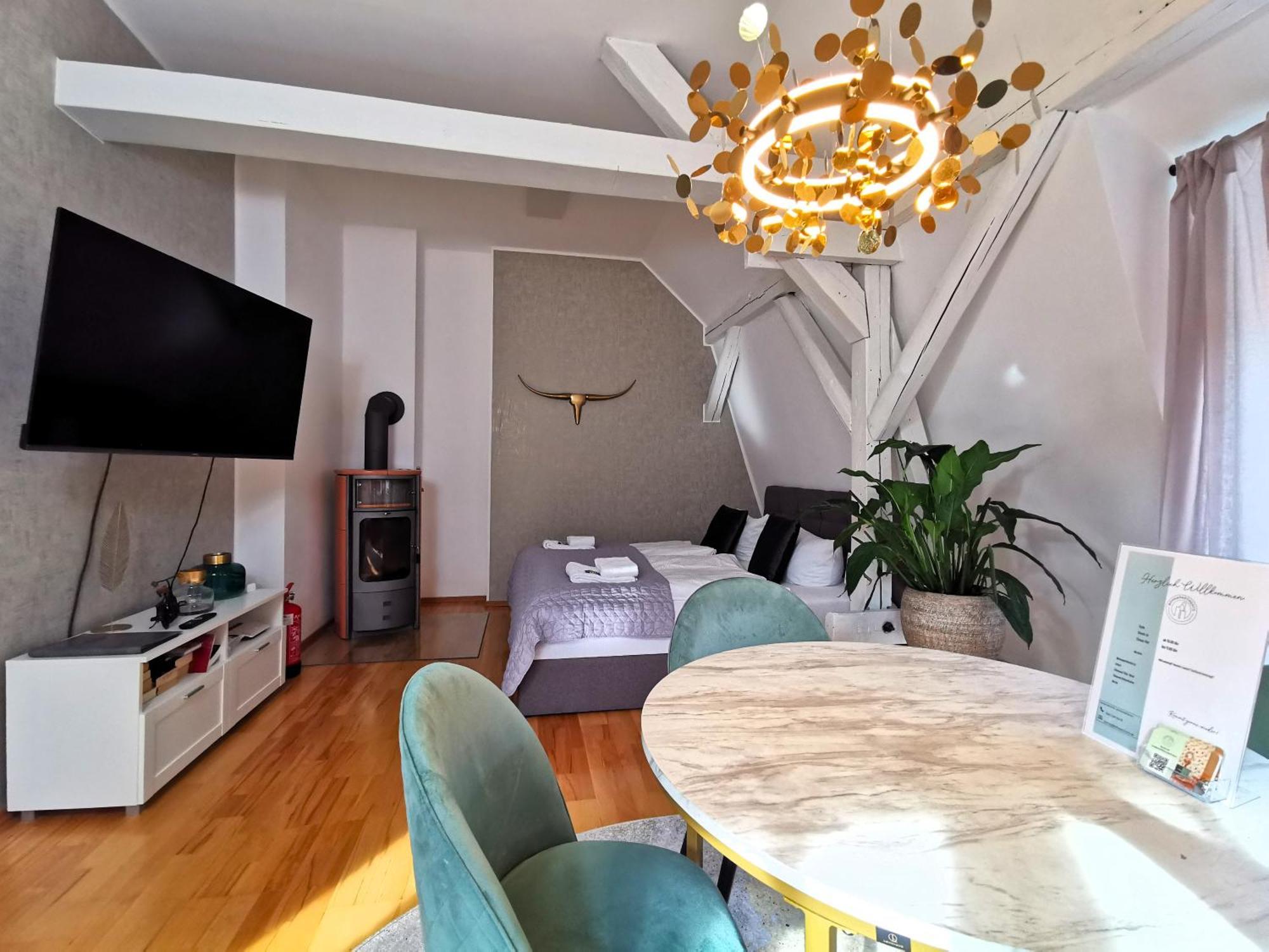 Bohnapartments Steigerwald - Natur In Der Stadt - Vollausstattung - Wlan - Gratis Parkplaetze Erfurt Luaran gambar